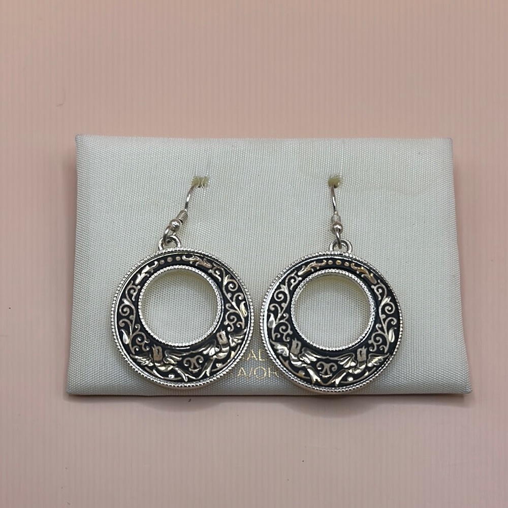 Elegant Silver Dangle Earrings